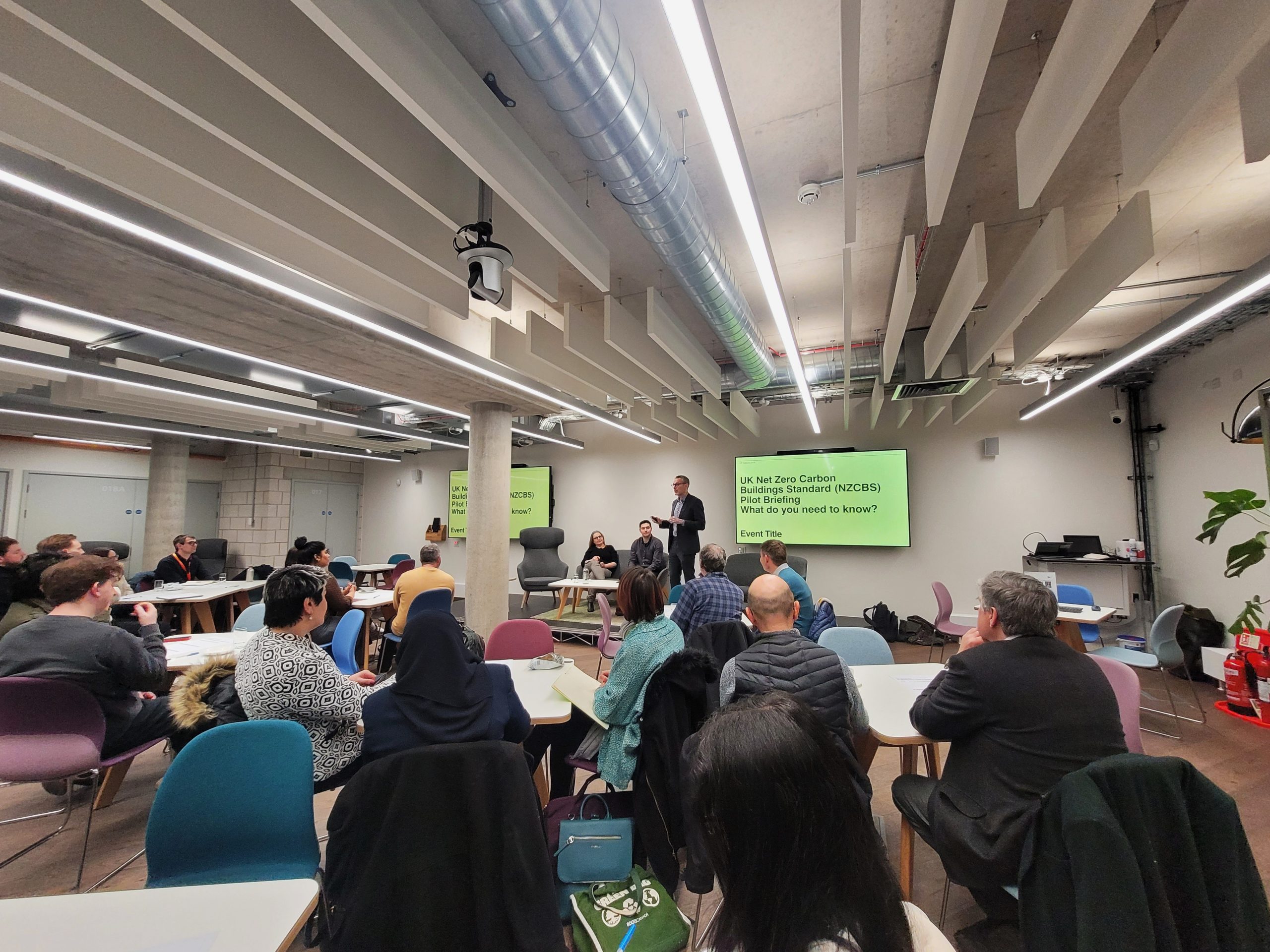 February 2025: Discussing the UK Net Zero Carbon Buildings Standard